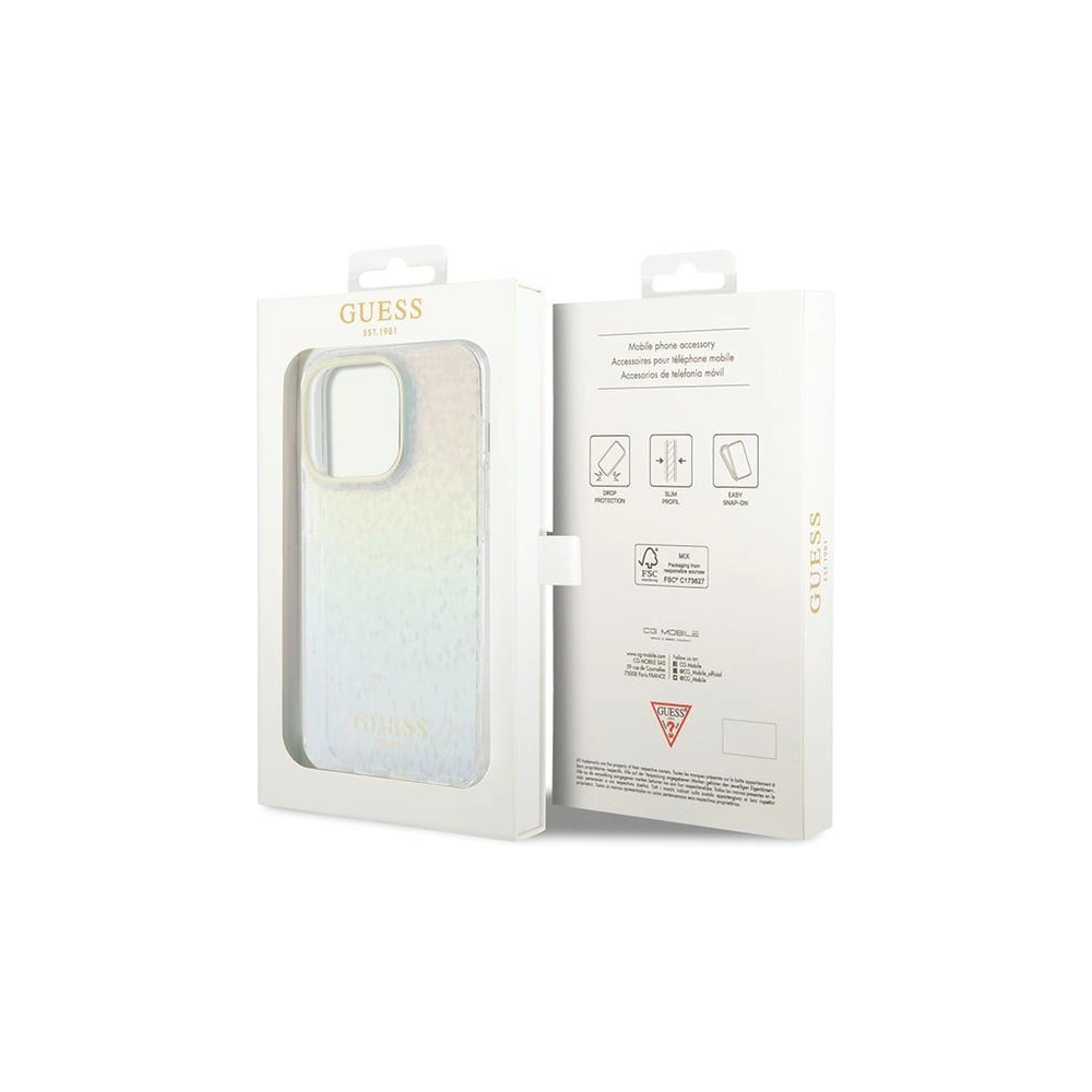 Hurtownia GSM - Etui Guess GUHCP14LHDECMI Apple iPhone 14 Pro hardcase IML Faceted Mirror Disco Iridescent multicolor - GUE3067 - {ean13} - Hurt