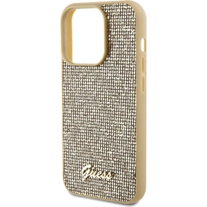 Hurtownia GSM - Etui Guess GUHCP14LPMSDGSD Apple iPhone 14 Pro hardcase Disco Metal Script auriu/gold - GUE3068 - {ean13} - Hurt