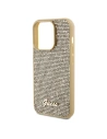 Wholesale Guess GUHCP14LPMSDGSD Apple iPhone 14 Pro hardcase Disco Metal Script gold - GUE3068 - {ean13} - Hurt