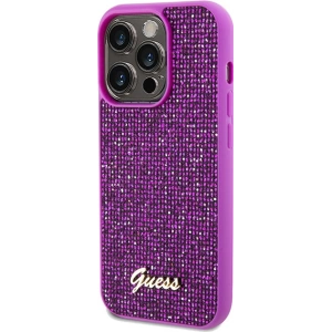 Hurtownia GSM - Etui Guess GUHCP14LPMSDGSF Apple iPhone 14 Pro hardcase Disco Metal Script fucsia/fuchsia - GUE3069 - {ean13} - Hurt