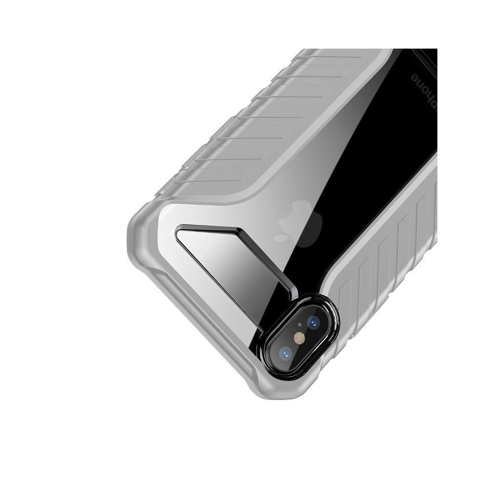 Hurtownia GSM - Etui rezistent Baseus Michelin Case pentru iPhone X / XS (gri) - BSU517GRY - {ean13} - Hurt