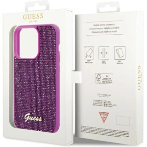Hurtownia GSM - Etui Guess GUHCP14LPMSDGSF Apple iPhone 14 Pro hardcase Disco Metal Script fucsia/fuchsia - GUE3069 - {ean13} - Hurt