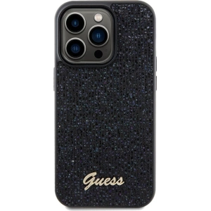 Hurtownia GSM - Etui Guess GUHCP14LPMSDGSK Apple iPhone 14 Pro hardcase Disco Metal Script negru/black - GUE3070 - {ean13} - Hurt
