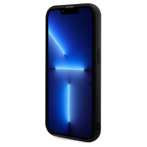 Etui Guess GUHCP14LPSFDGSK Apple iPhone 14 Pro hardcase Sequin Script Metal czarny/black