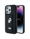 Etui Karl Lagerfeld KLHCP14XGSAKCPK Apple iPhone 14 Pro Max hardcase Gripstand Saffiano Karl&Choupette Pins fekete/black