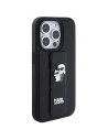 Hurtownia GSM - Case Karl Lagerfeld KLHCP14XGSAKCPK Apple iPhone 14 Pro Max Hardcase Gripstand Saffiano Karl&Choupette Pins schwarz/black - KLD1841 - {ean13} - Hurt