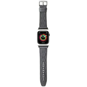 Hurtownia GSM - Pasek Karl Lagerfeld KLAWLSAKLHPG Apple Watch 4/5/6/7/SE/8/9/Ultra 44/45/49mm strap Saffiano Monogram srebrny/silver - KLD1843 - {ean13} - Hurt