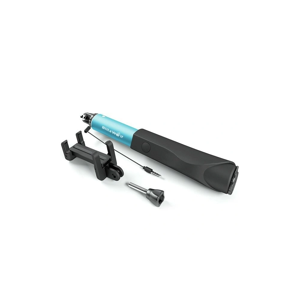 Hurtownia GSM - Kijek Selfie Stick BlitzWolf BW-WS1 czarny - BLZ059BLK - {ean13} - Hurt