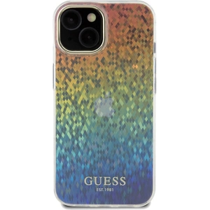 Etui Guess GUHCP14SHDECMI Apple iPhone 15 / 14 hardcase IML Faceted Mirror Disco Iridescent wielokolorowy
