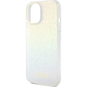 Etui Guess GUHCP14SHDECMI Apple iPhone 15 / 14 hardcase IML Faceted Mirror Disco Iridescent wielokolorowy
