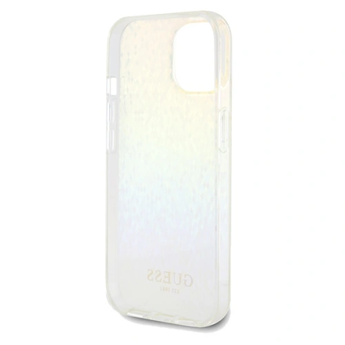 Etui Guess GUHCP14SHDECMI Apple iPhone 15 / 14 hardcase IML Faceted Mirror Disco Iridescent wielokolorowy