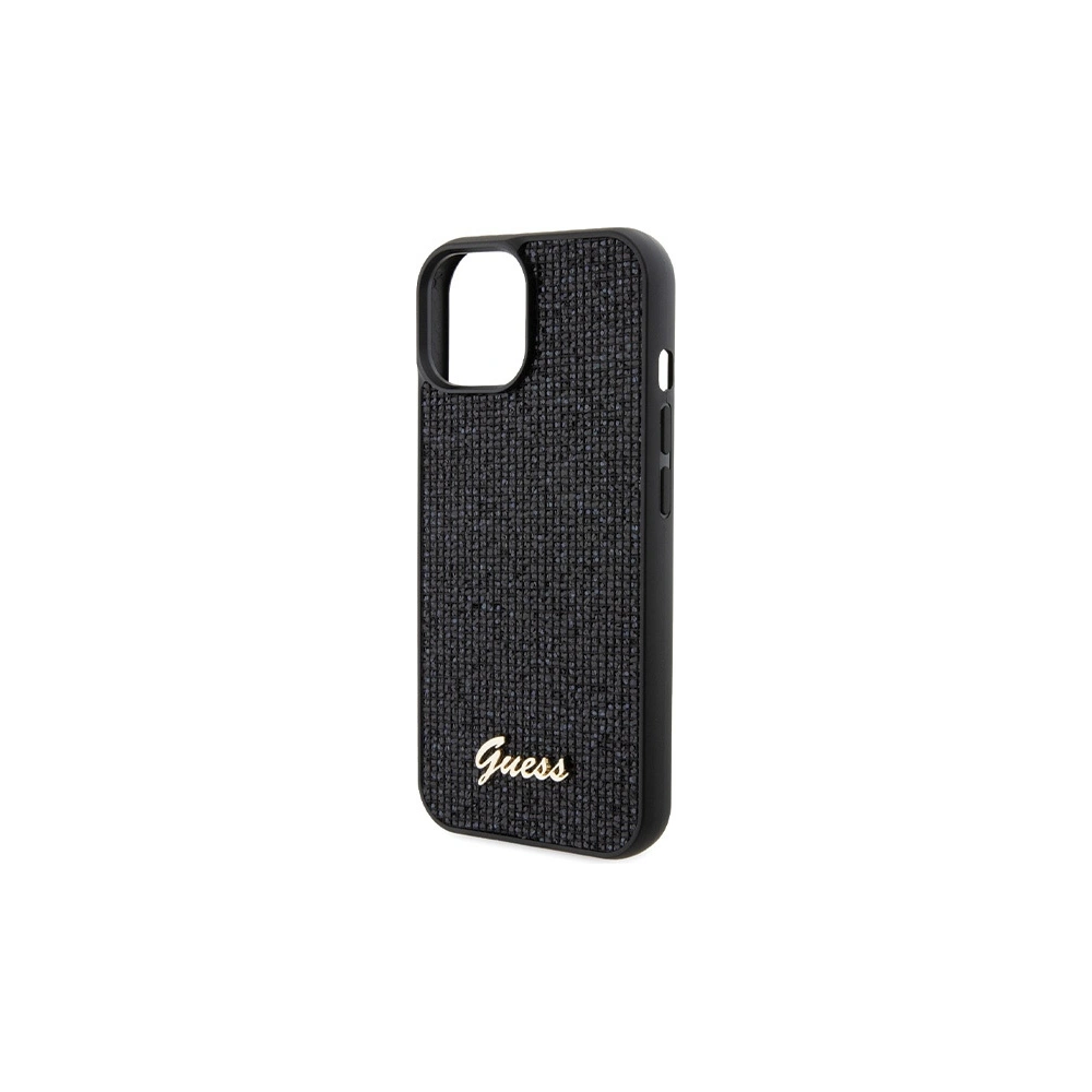 Hurtownia GSM - GEtui uess GUHCP14SPMSDGSK Apple iPhone 15 / 14 kemény tok Disco Metal Script fekete/black - GUE3075 - {ean13} - Hurt