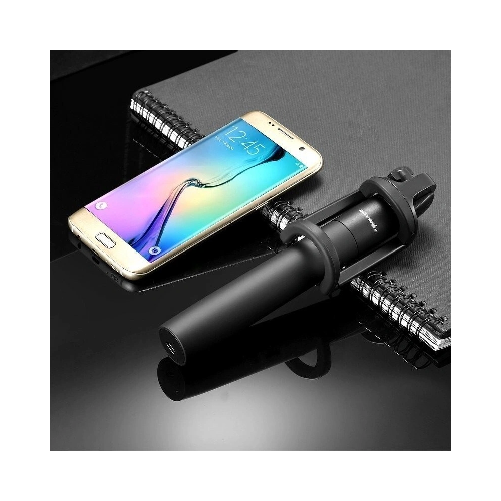 Hurtownia GSM - Kijek Selfie Stick BlitzWolf BW-BS2 Bluetooth czarny - BLZ060BLK - {ean13} - Hurt