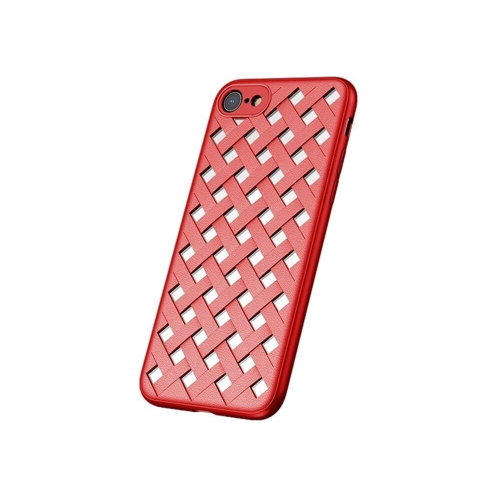 Hurtownia GSM - Etui Baseus Papercut Case do Apple iPhone SE 2022/SE 2020/8/7 (czerwone) - BSU521RED - {ean13} - Hurt