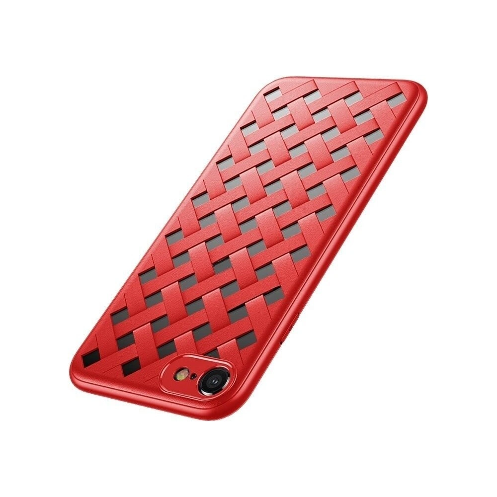 Hurtownia GSM - Etui Baseus Papercut Case do Apple iPhone SE 2022/SE 2020/8/7 (czerwone) - BSU521RED - {ean13} - Hurt