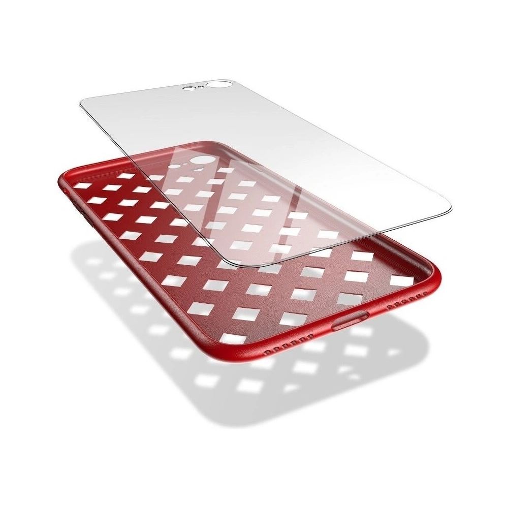 Hurtownia GSM - Etui Baseus Papercut Case do Apple iPhone SE 2022/SE 2020/8/7 (czerwone) - BSU521RED - {ean13} - Hurt