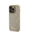 Hurtownia GSM - Case Guess GUHCP14XPMSDGSD Apple iPhone 14 Pro Max Hardcase Disco Metal Script gold - GUE3078 - {ean13} - Hurt