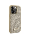 Hurtownia GSM - Case Guess GUHCP14XPMSDGSD Apple iPhone 14 Pro Max Hardcase Disco Metal Script gold - GUE3078 - {ean13} - Hurt