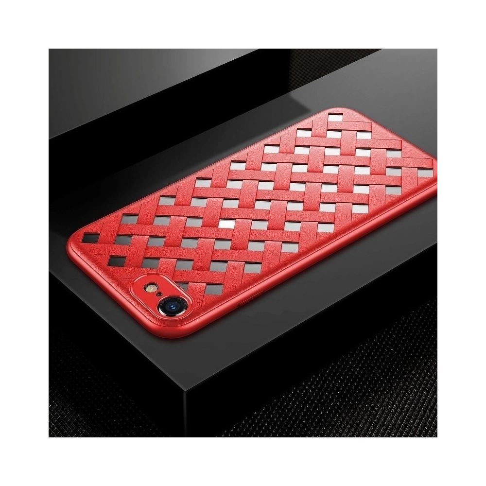 Hurtownia GSM - Etui Baseus Papercut Case do Apple iPhone SE 2022/SE 2020/8/7 (czerwone) - BSU521RED - {ean13} - Hurt