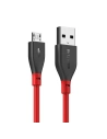 Kabel Micro USB AmpCore II BlitzWolf BW-MC10 0,3m czerwony