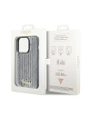 Hurtownia GSM - Etui Guess GUHCP14XPSFDGSS Apple iPhone 14 Pro Max hardcase Sequin Script Metal stříbrný/silver - GUE3082 - {ean13} - Hurt