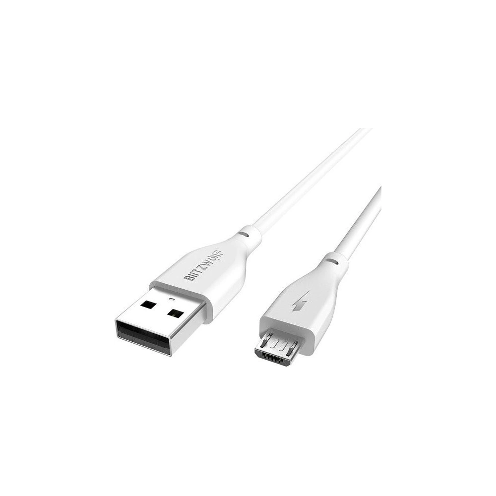 Wholesale Micro USB AmpCore II Cable BlitzWolf BW-MC10 0,3m Red - BLZ061RED - {ean13} - Hurt