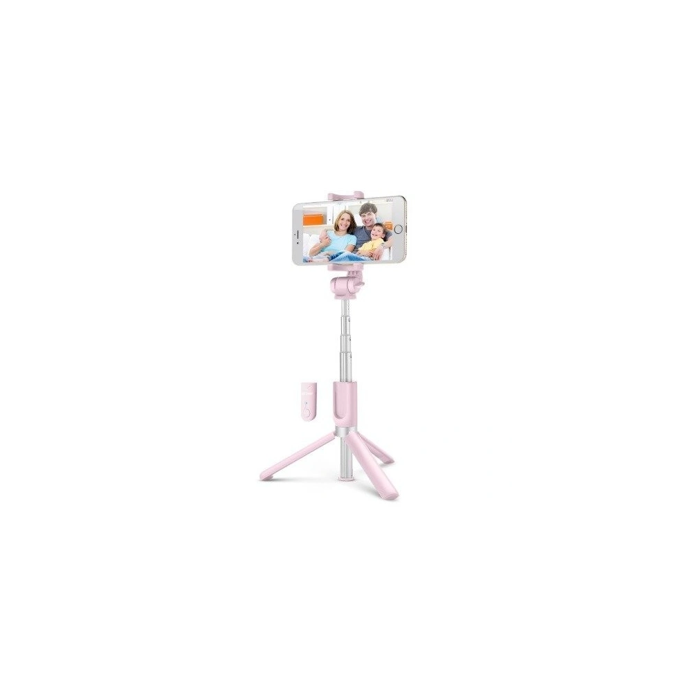 Hurtownia GSM - Selfie Stick statyw 3w1 BlitzWolf BW-BS3 różowy - BLZ064PNK - {ean13} - Hurt