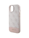 Hurtownia GSM - Etui Guess GUHCP15SG4GLPI Apple iPhone 15 / 14 tvrdý obal 4G Stripe Collection růžový/pink - GUE3089 - {ean13} - Hurt