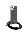 Hurtownia GSM - Etui Guess GUHCP15SHC4SEK Apple iPhone 15 / 14 hardcase Crossbody Cord 4G Print černý/black - GUE3091 - {ean13} - Hurt