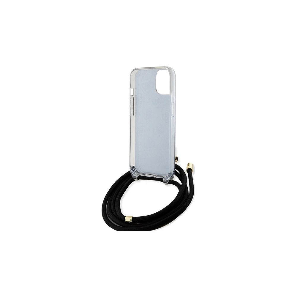 Hurtownia GSM - Etui Guess GUHCP15SHC4SEK Apple iPhone 15 / 14 hardcase Crossbody Cord 4G Print černý/black - GUE3091 - {ean13} - Hurt