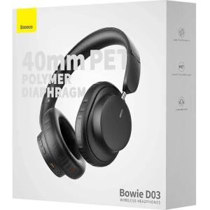 Hurtownia GSM - Vezeték nélküli fejhallgató Baseus Bowie D03 (fekete) - BSU4773 - {ean13} - Hurt
