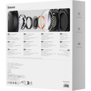 Hurtownia GSM - Bezdrátová sluchátka Baseus Bowie D03 (černá) - BSU4773 - {ean13} - Hurt