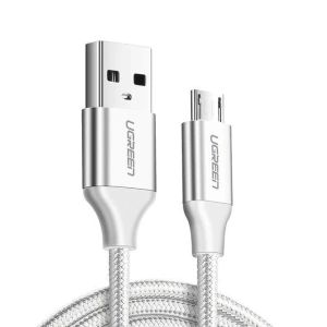 Micro USB Cable UGREEN QC 3.0 2.4A 1.5m White