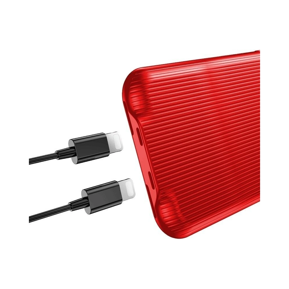 Hurtownia GSM - Etui cu adaptor audio Baseus Audio Case pentru iPhone X (roșu) - BSU523RED - {ean13} - Hurt