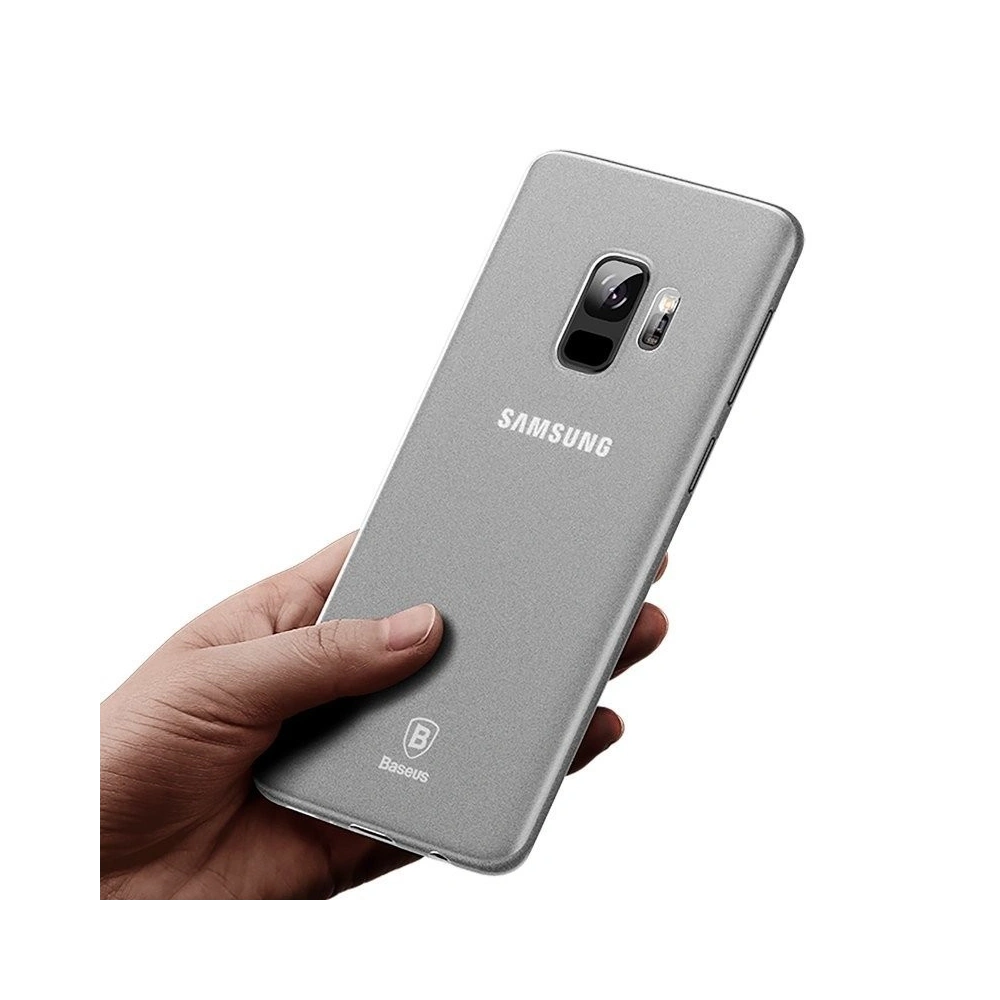 Wholesale Baseus Wing Case Samsung Galaxy S9 Matte Clear - BSU525CLMAT - {ean13} - Hurt