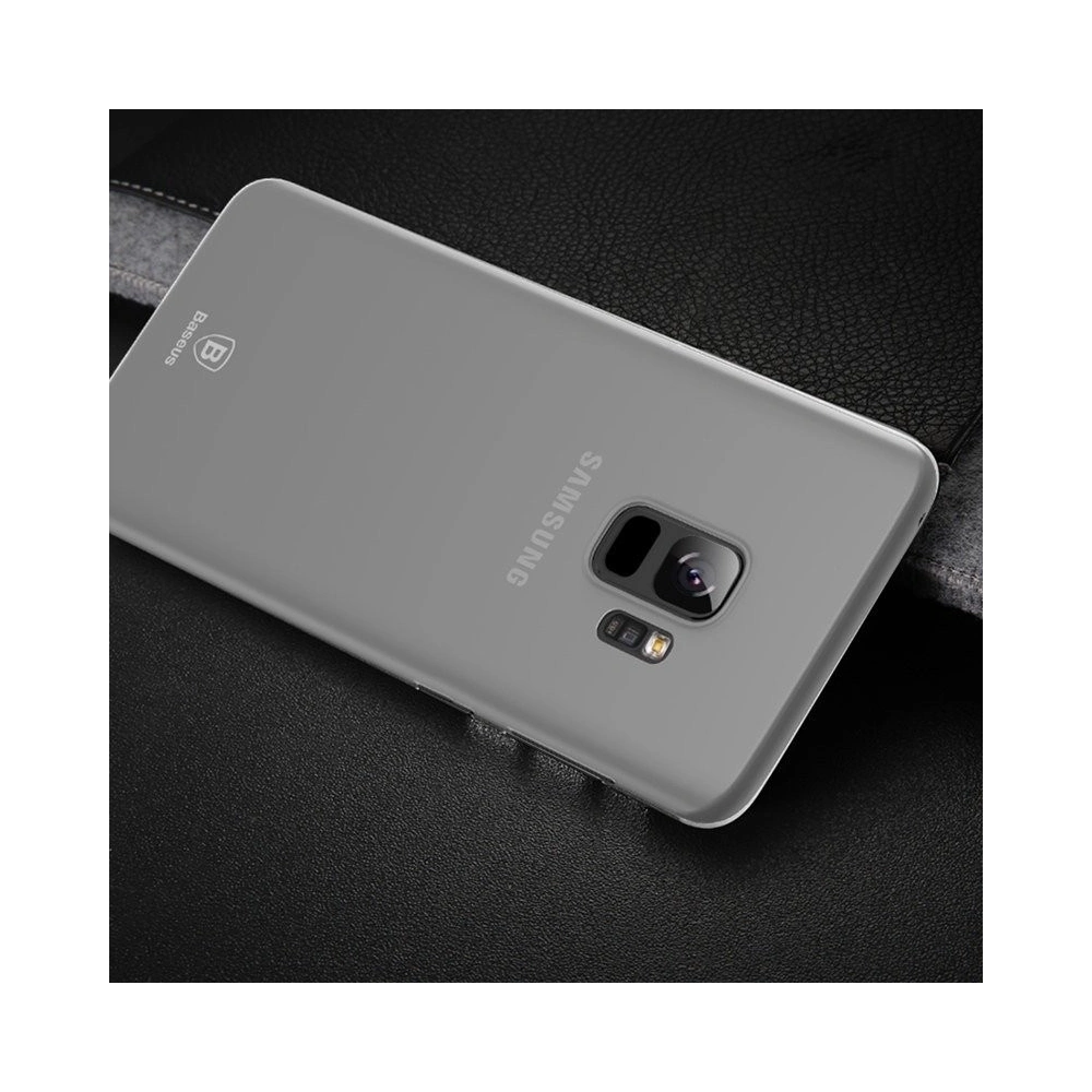Hurtownia GSM - Przezroczyste etui Baseus Wing Case do Samsung Galaxy S9 (matowe) - BSU525CLMAT - {ean13} - Hurt