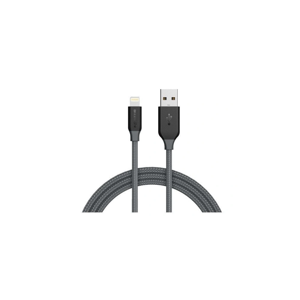 Hurtownia GSM - Kabel Lightning AmpCore BlitzWolf BW-MF7 1m szary - BLZ069GRY - {ean13} - Hurt