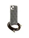 Hurtownia GSM - Etui Guess GUHCP15SHC4SEW Apple iPhone 15 / 14 hardcase Crossbody Cord 4G Print brązowy/brown - GUE3094 - {ean13} - Hurt