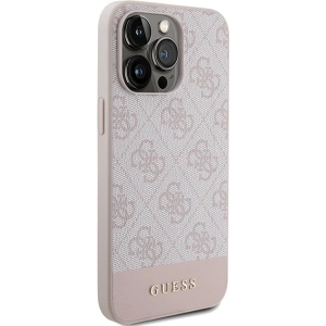 Hurtownia GSM - Case Guess GUHCP15XG4GLPI Apple iPhone 15 Pro Max Hartschale 4G Stripe Collection rosa/pink - GUE3095 - {ean13} - Hurt
