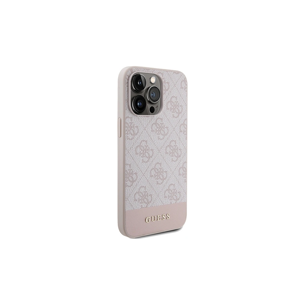 Hurtownia GSM - Case Guess GUHCP15XG4GLPI Apple iPhone 15 Pro Max Hartschale 4G Stripe Collection rosa/pink - GUE3095 - {ean13} - Hurt