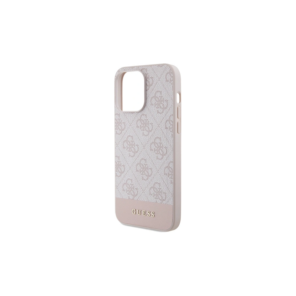 Hurtownia GSM - Case Guess GUHCP15XG4GLPI Apple iPhone 15 Pro Max Hartschale 4G Stripe Collection rosa/pink - GUE3095 - {ean13} - Hurt