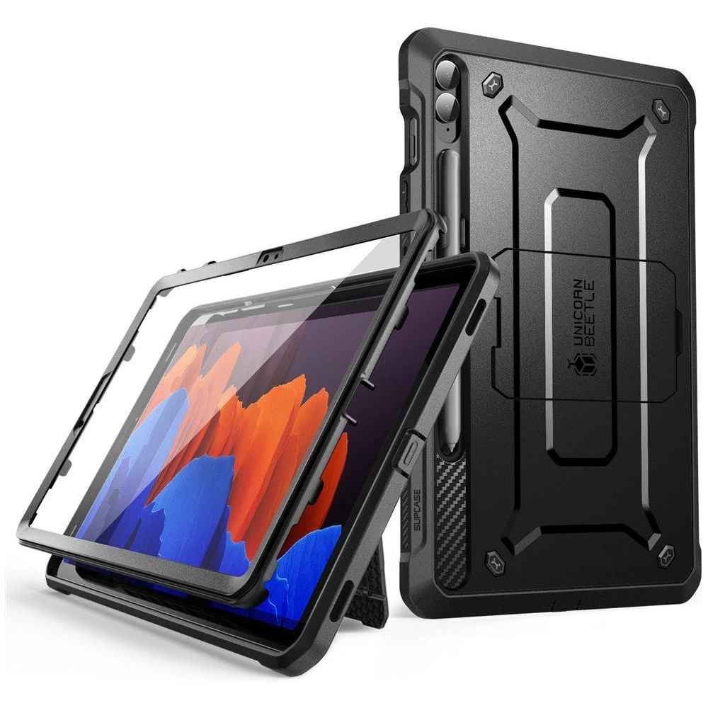 Hurtownia GSM - Etui Supcase Unicorn Beetle Pro Samsung Galaxy Tab S9 FE+ Plus 12.4 Fekete - SPC409 - {ean13} - Hurt
