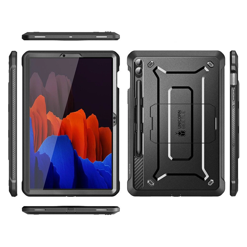 Hurtownia GSM - Etui Supcase Unicorn Beetle Pro Samsung Galaxy Tab S9 FE+ Plus 12.4 Černá - SPC409 - {ean13} - Hurt