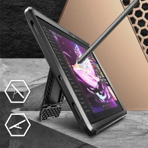 Wholesale Supcase Unicorn Beetle Pro Samsung Galaxy Tab S9 FE+ Plus 12.4 Black - SPC409 - {ean13} - Hurt