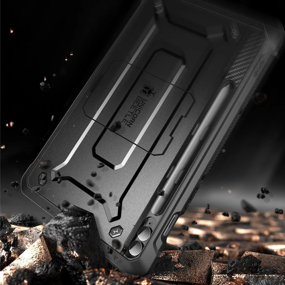 Hurtownia GSM - Etui Supcase Unicorn Beetle Pro Samsung Galaxy Tab S9 FE+ Plus 12.4 Černá - SPC409 - {ean13} - Hurt