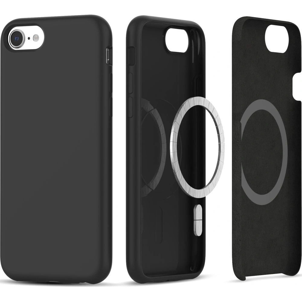 Hurtownia GSM - Case Tech-Protect Silikon MagSafe Apple iPhone SE 2022/SE 2020/8/7 Schwarz - THP2453 - {ean13} - Hurt