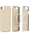 Case Tech-Protect Silikon MagSafe Apple iPhone SE 2022/SE 2020/8/7 Beige