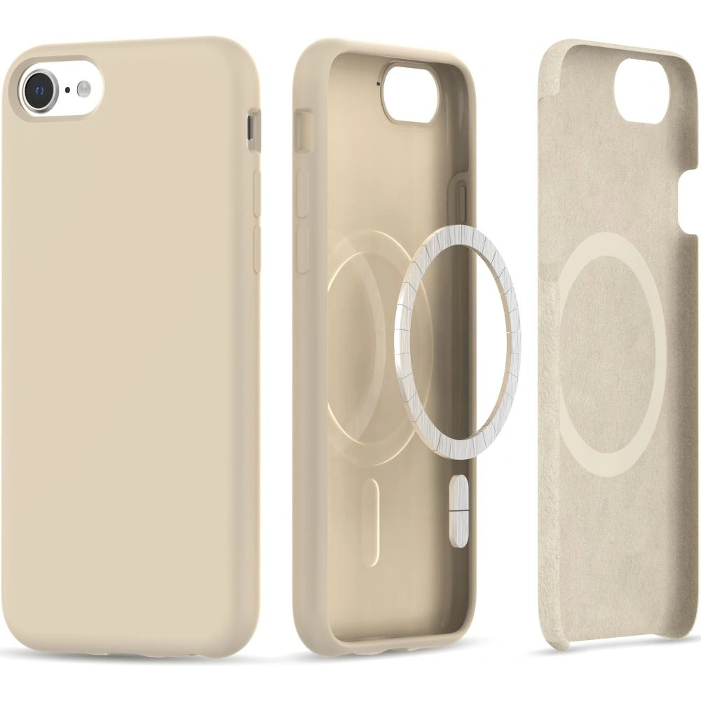 Wholesale Tech-Protect Silicone MagSafe Apple iPhone SE 2022/SE 2020/8/7 Beige - THP2454 - {ean13} - Hurt