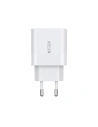 Hurtownia GSM - Hálózati töltő Tech-Protect C20W hálózati töltő 2xUSB-C, PD, 20W + USB-C / USB-C 100cm fehér kábel - THP2455 - {ean13} - Hurt