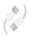 Hurtownia GSM - Netzteil Tech-Protect C20W Netzladegerät 2xUSB-C, PD, 20W + USB-C / USB-C Kabel 100cm Weiß - THP2455 - {ean13} - Hurt